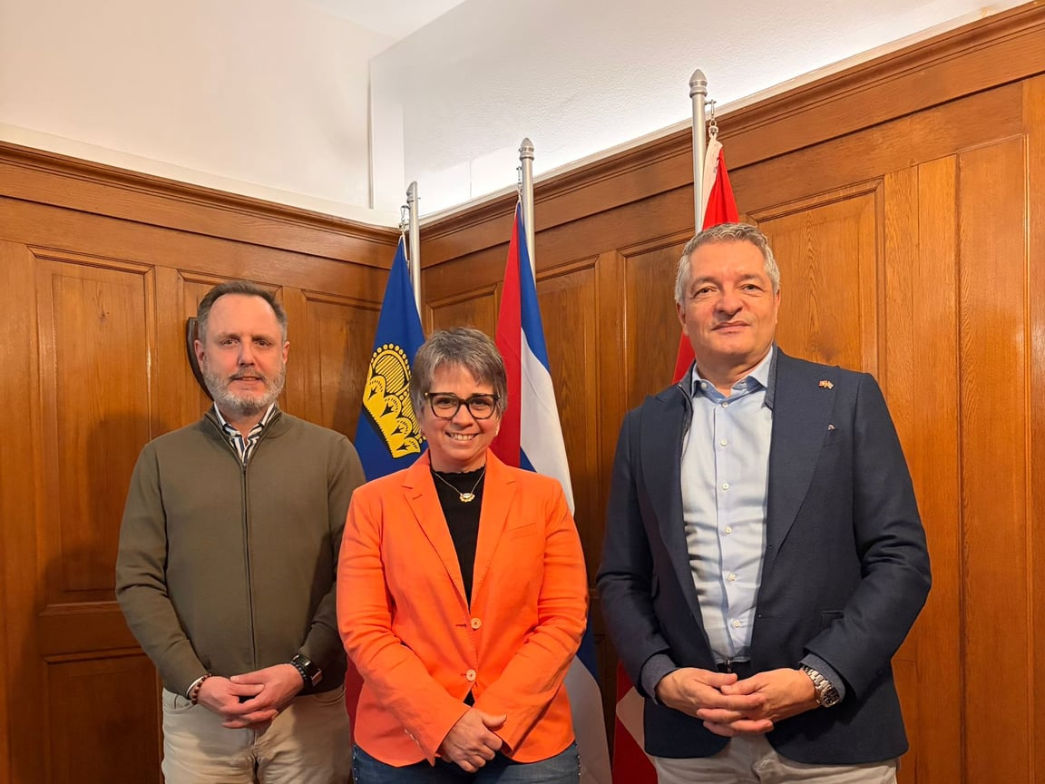 Our meeting with the Cuban Ambassador
