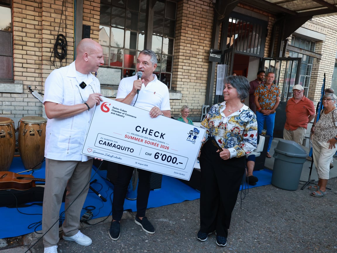 Swiss Cuban Cham Summer Soirée 2026 - Charity & Networking
