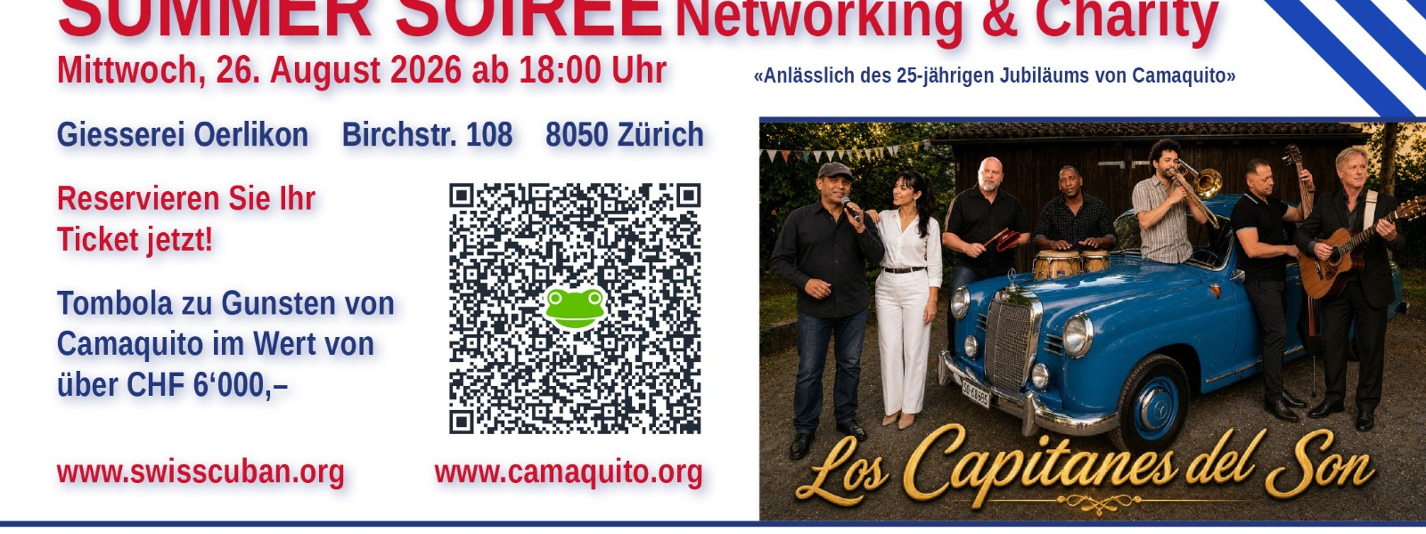 SwissCubanCham Summer Soirée - Networking & Charity
